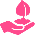 icone-main-avec-plant-rose